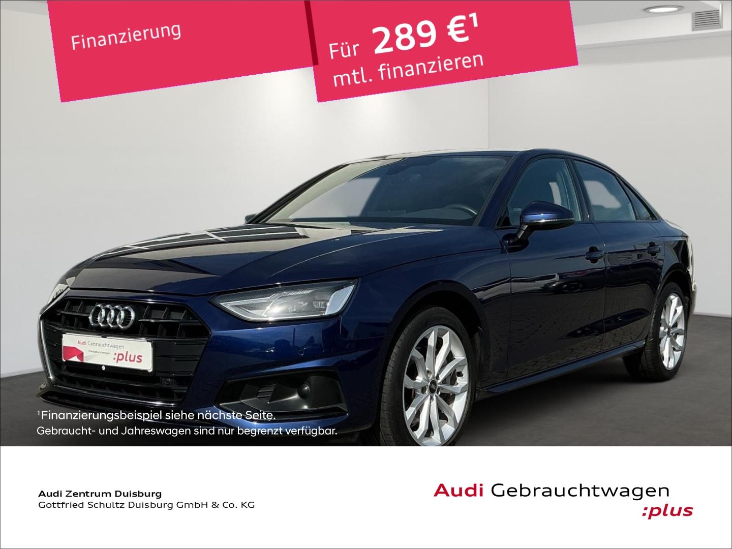 Audi A4 Lim. 40 TDI advanced Navi Digitales Cockpit L