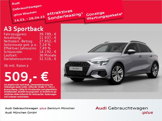 Audi A3 Sportback 40 TFSI e S tronic advanced ACC/AHK