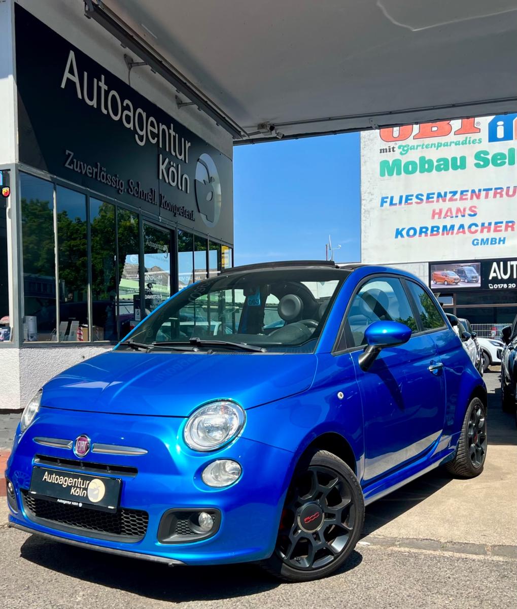 Fiat 500CABRIO S **nur 51.824KM*PDC*KLIMA*1-J GAR*
