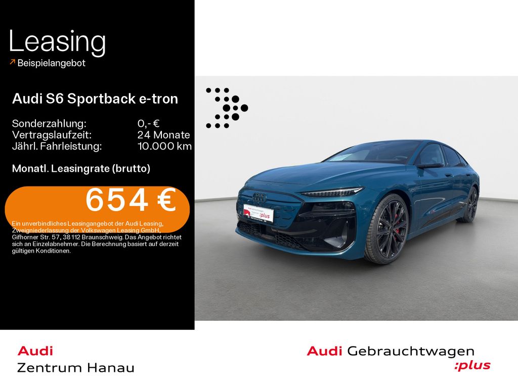 Audi S6 Sportback e-tron*EDITION-ONE-BLUE*MATRIX*HUD*