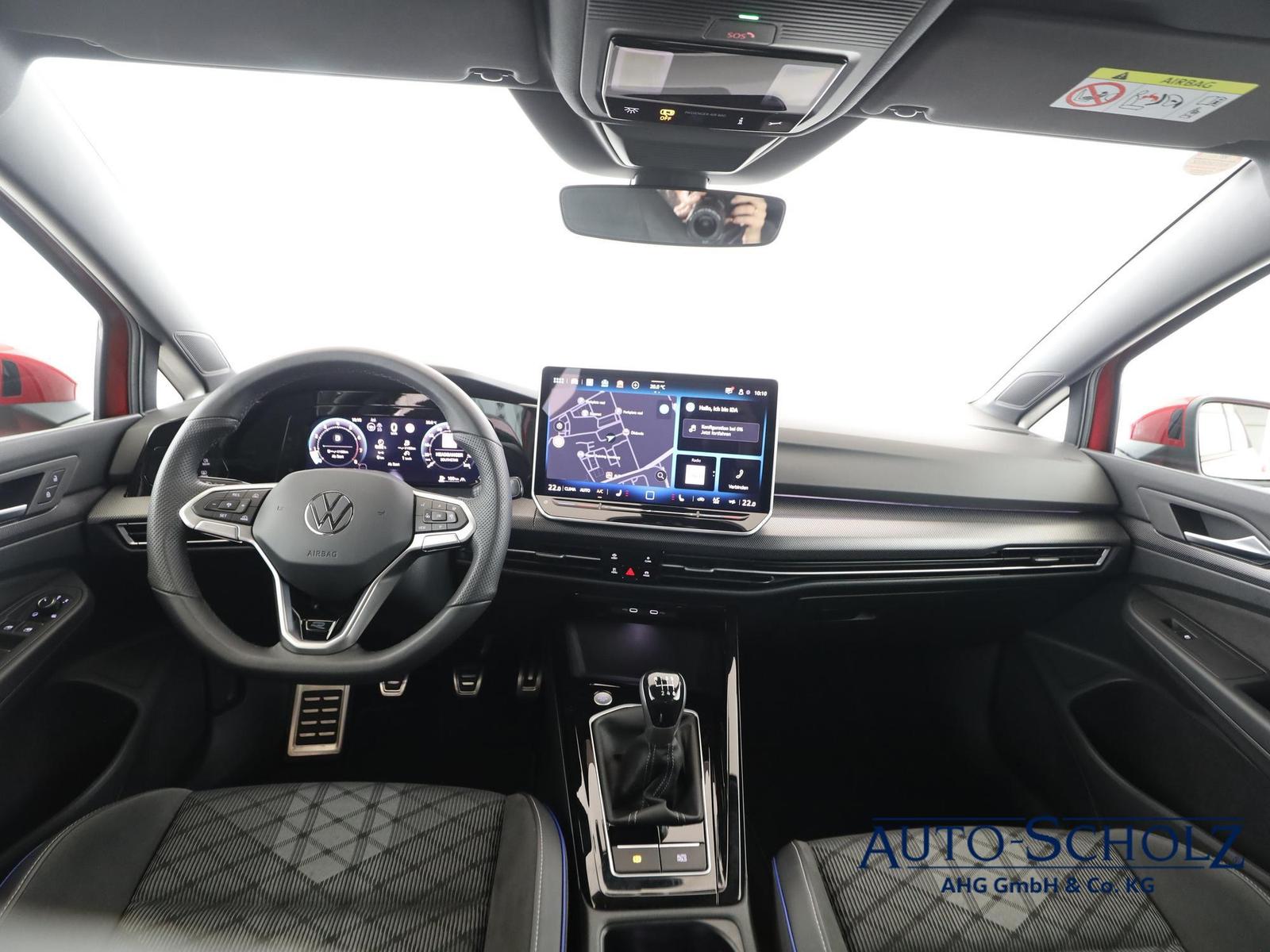 Volkswagen Golf VIII 1.5 TSI R-LINE+RFK+ACC+PDC+LED+APP+DAB, миниатюра 11