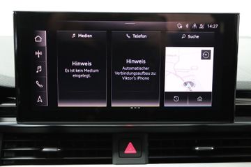 Fahrzeugverkauf 16 Audi A4 Avant 40 TFSI quattro S line Matrix AHK StHZ