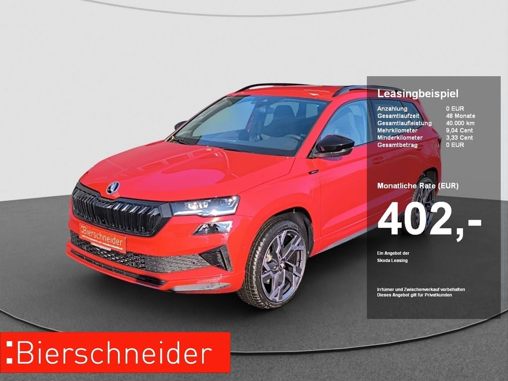 Skoda Karoq 1.5 TSI DSG Sportline NAV LED MATRIX 360 A