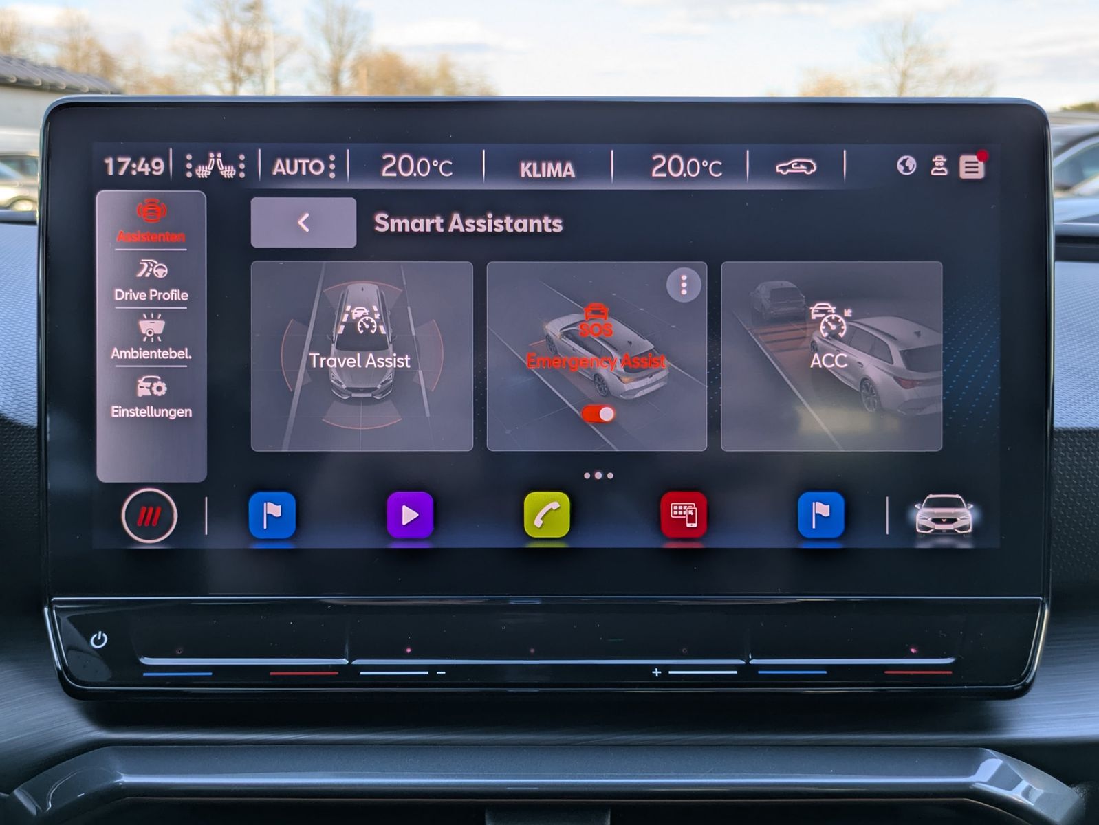 Fahrzeugabbildung CUPRA Leon 1.5 eTSI DSG MATRIX-LED*ACC*AHK*KAMERA*18"