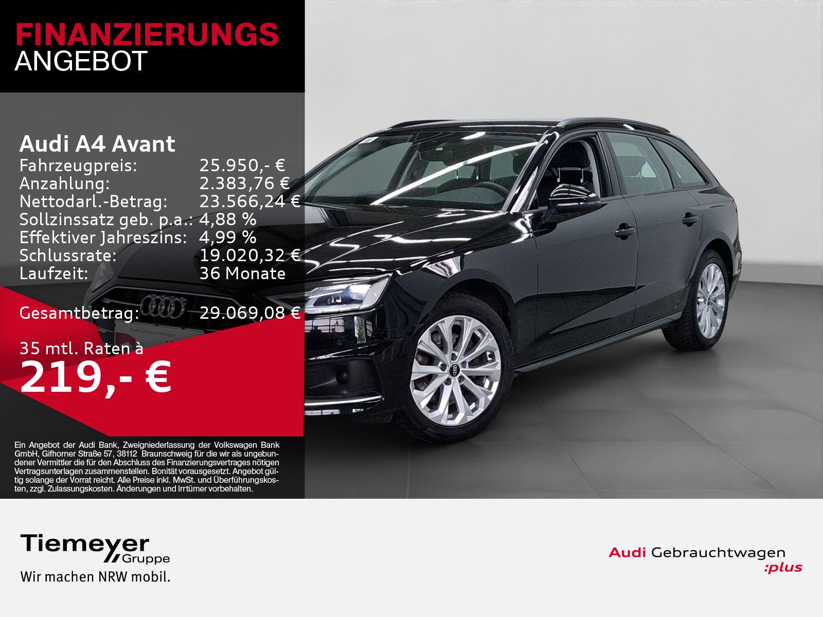 Audi A4 Avant 35 TDI ADVANCED LEDER NAVI KAMERA VIRTU