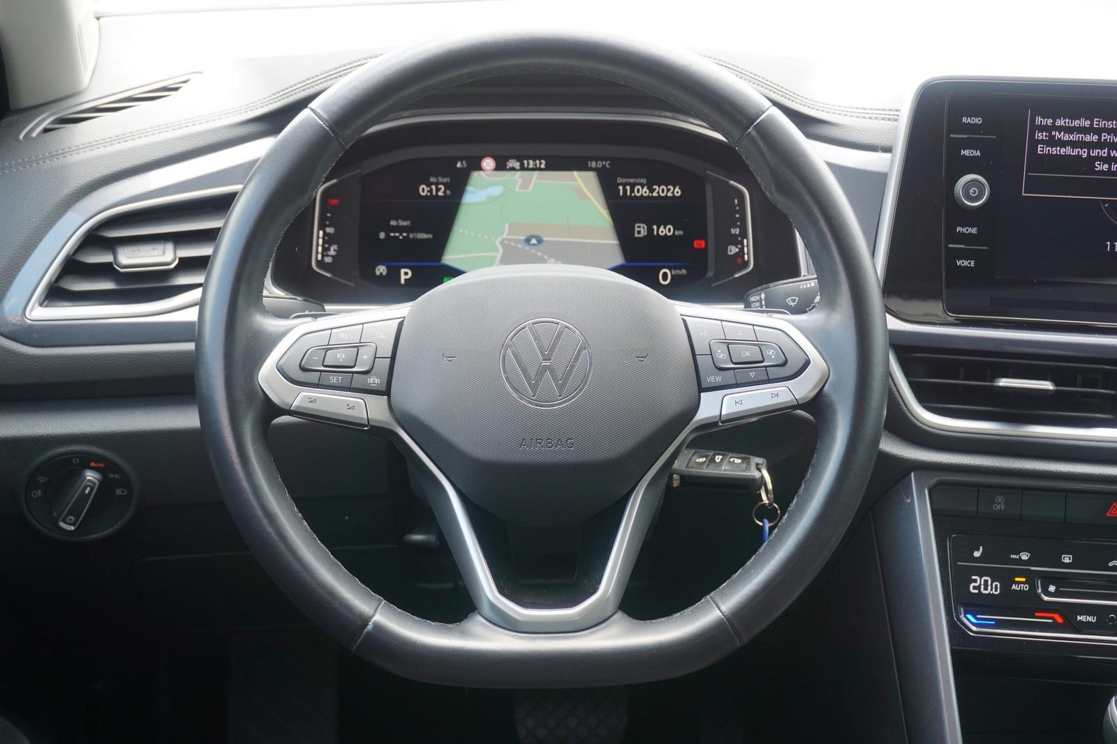 Volkswagen T-Roc 1.5 TSI Style DSG LED Navi ACC AHK DAB, миниатюра 18