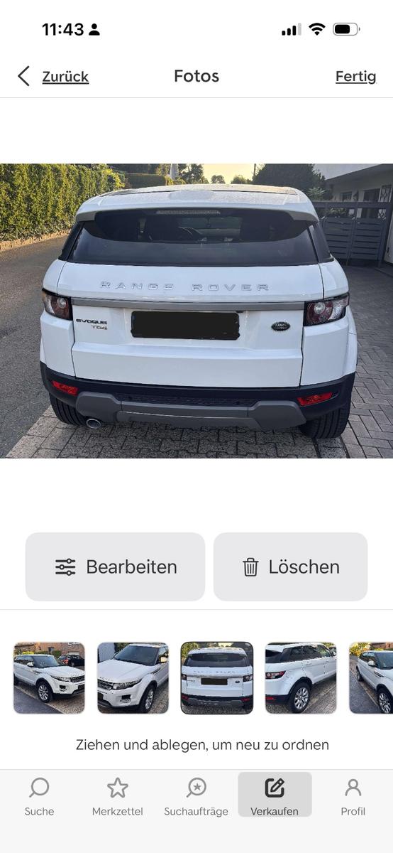 Land Rover Range Rover Evoque 2.2 TD4 Automatik Britain I