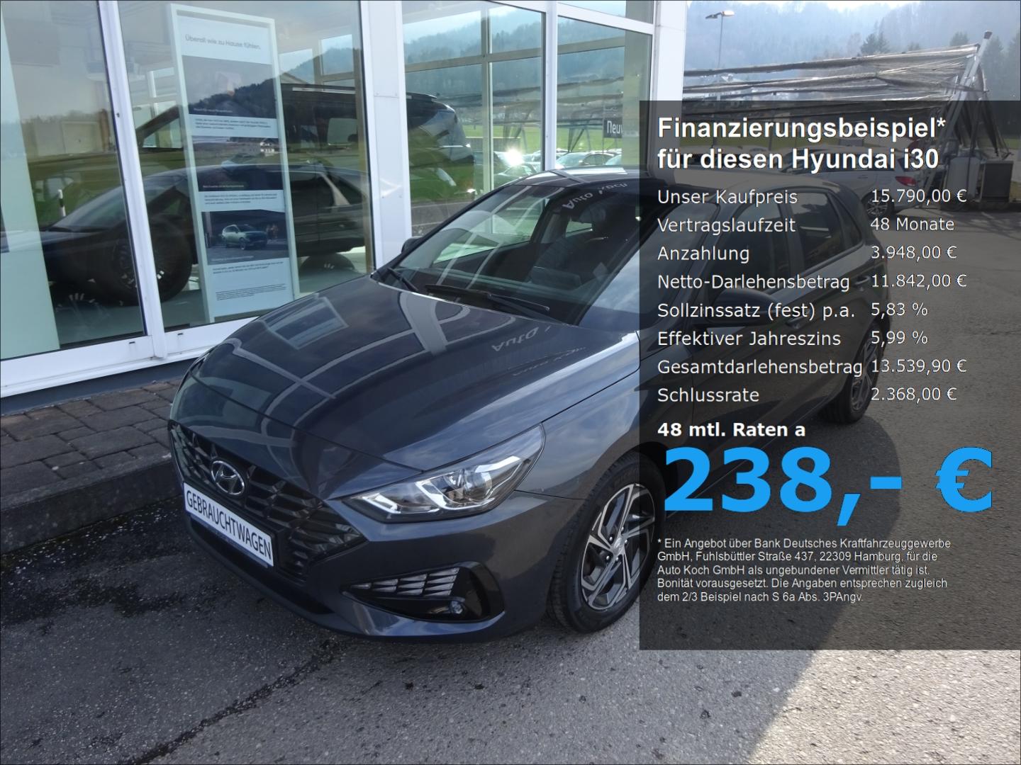 Hyundai i30 Edition 30 Apple CarPlay Android Auto Mehrzo