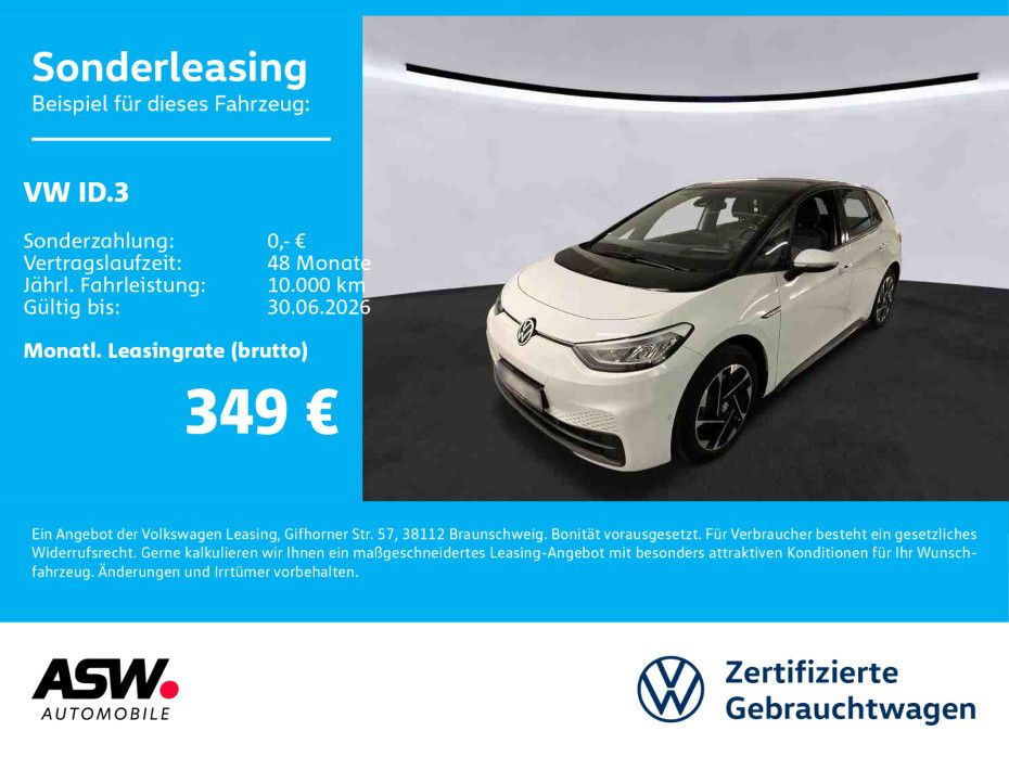 ID.3 Pro Performance LED Wäpu Stdhzg ACC RFK HUD