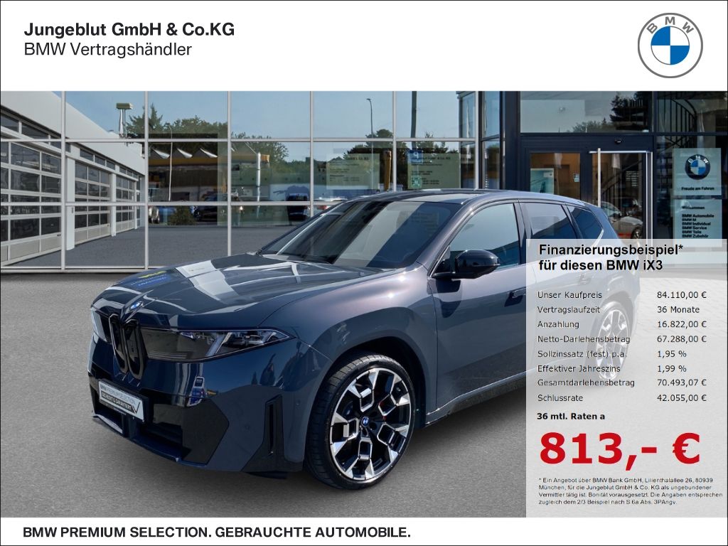 BMW iX3 50 xDrive M Sport Pro AHK/Lenkrad&Sitzhg./Ha