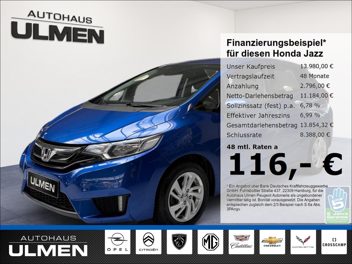Honda Jazz Comfort Navi DAB SHZ Spurhalteass. Fernlich