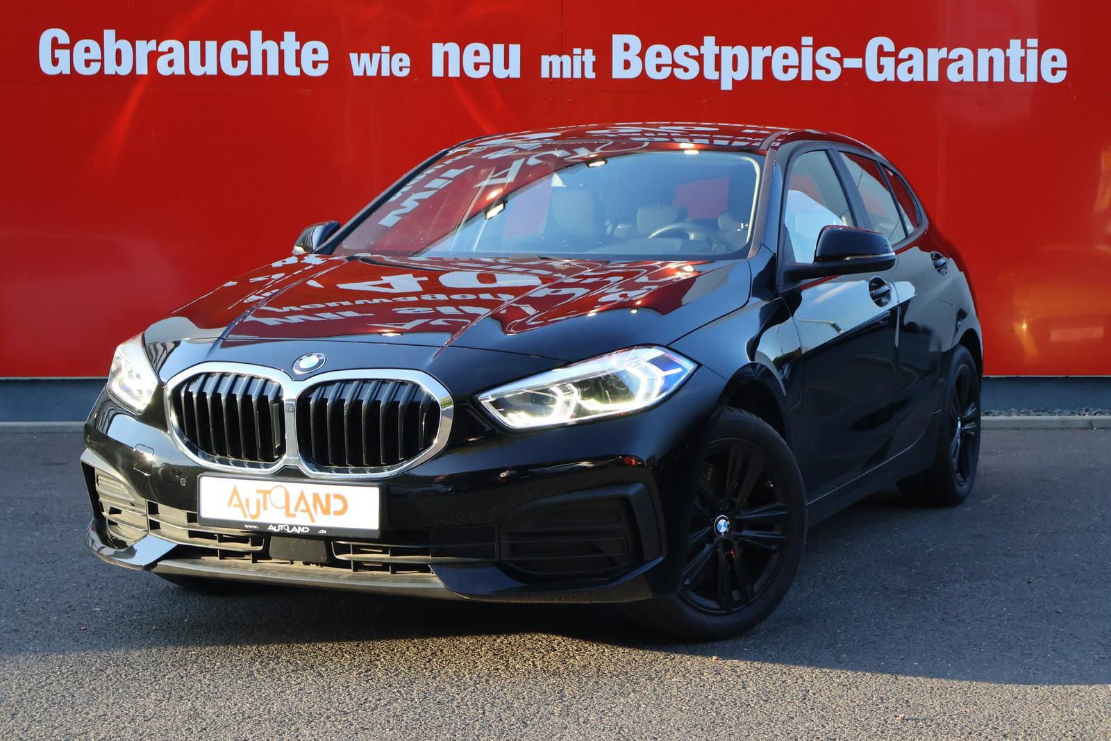 BMW 118 i Advantage LED Navi Sitzheizung Tempomat DAB, миниатюра 2