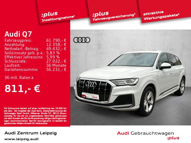 Audi Q7 50 TDI qu. S line *Pano*AHK*Tour*Air*