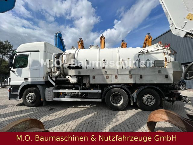 Mercedes-Benz Actros 2541 / Saug- & Spühlwagen / 14.000 L /ADR