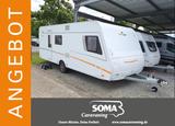 Soma Camp Doogi 560 FMK MIT HUNDEKUSCHELECKE ! - Wohnwagen mit Etagenbett