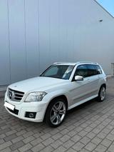 Mercedes-Benz GLK 350 4MATIC, gepflegt, top, weiß - Mercedes 350 mit Anhängerkupplung