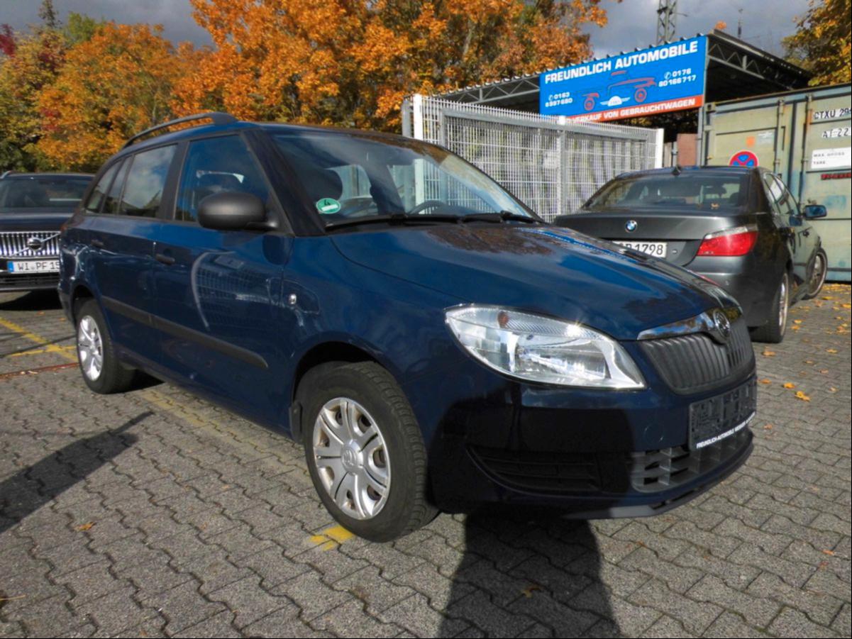Skoda Fabia 2014 — interior