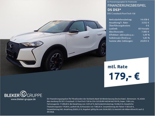 DS Automobiles DS3 Crossback PureTech 130