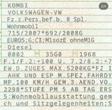 Volkswagen T5 (5-Sitzer mit Wohnmobilzulassung) 2.0 TDI - VW T5 Gebrauchtwagen in Nürnberg