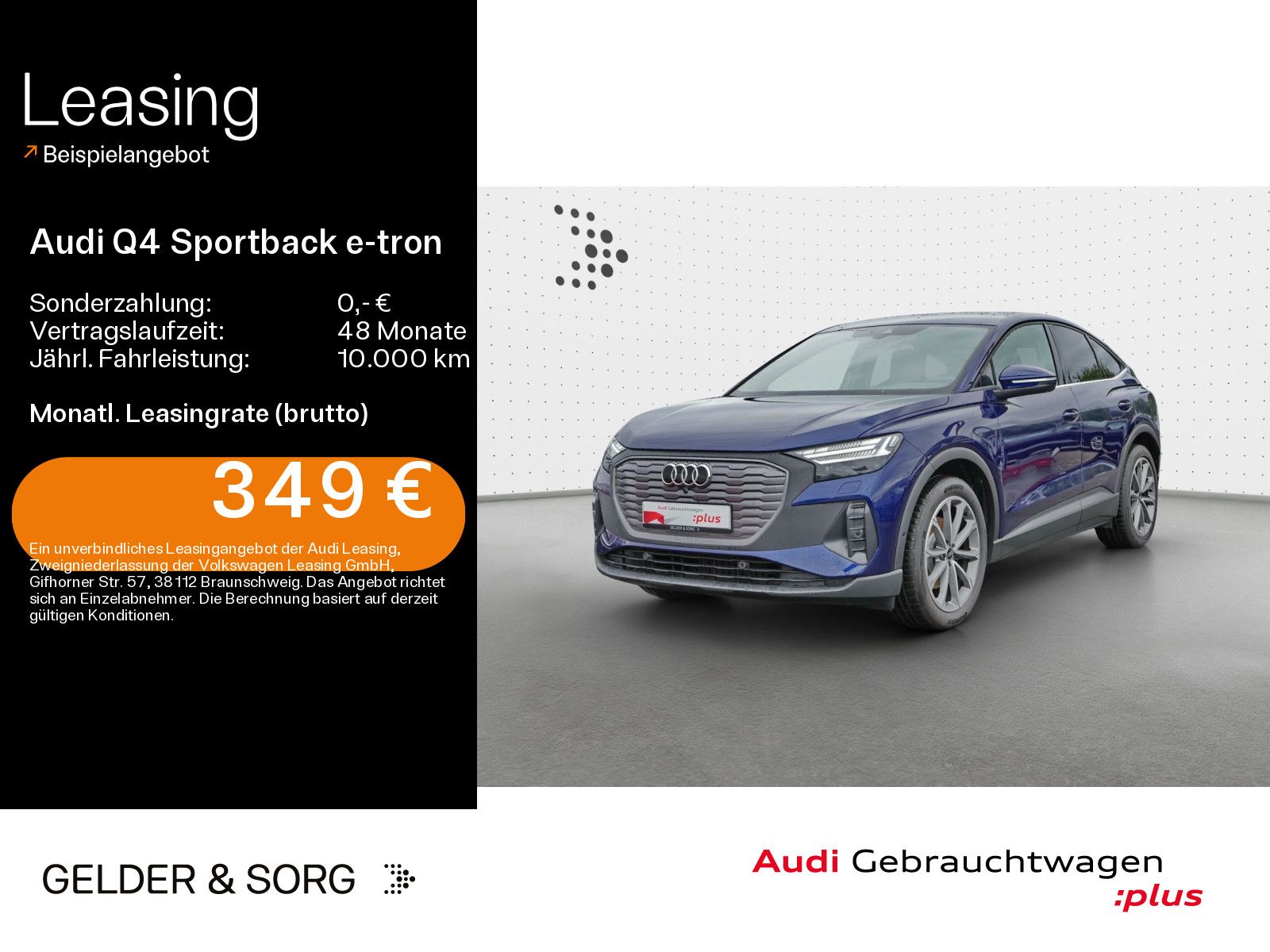 Audi Q4 Sportback 35 e-tron Matrix*360°HuD*AHK