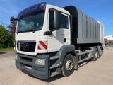MAN TGS 26.320 Scheckheft 1. Hand Faun Rotopress 521 - MAN Wechselfahrgestell F