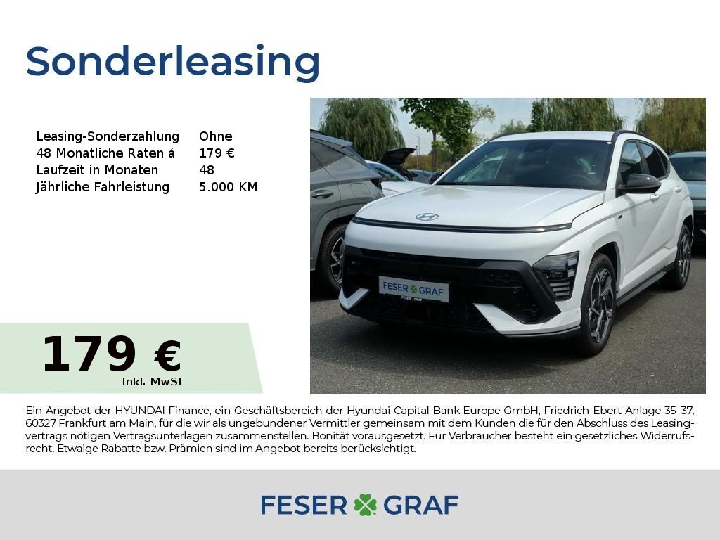 Hyundai Kona N-LINE NAVI LED SHZ LHZ ASSIS-PAKET KAMERA