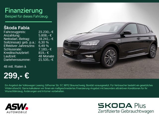 Skoda Fabia Monte Carlo 1.0 TSI DSG LED Navi RFK SHZ