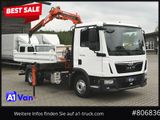 MAN TGL 8.180 Kipper Kran, Meiller, Atlas, AHK