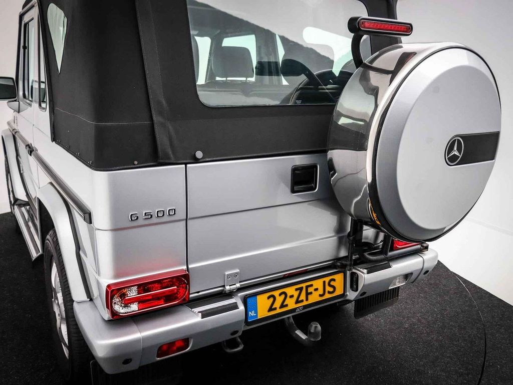 Mercedes-Benz G 500 Cabrio Komplett ASV Händlerwartung, Unieke