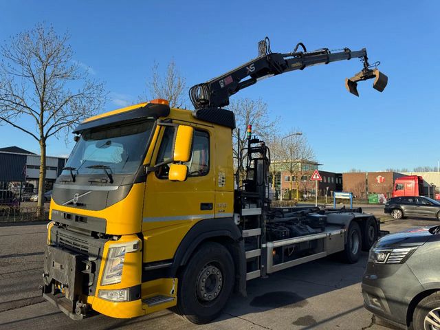 Volvo FM 370 6X2 - EURO 6 + HIAB 122 D-3 + HIAB MULTIL