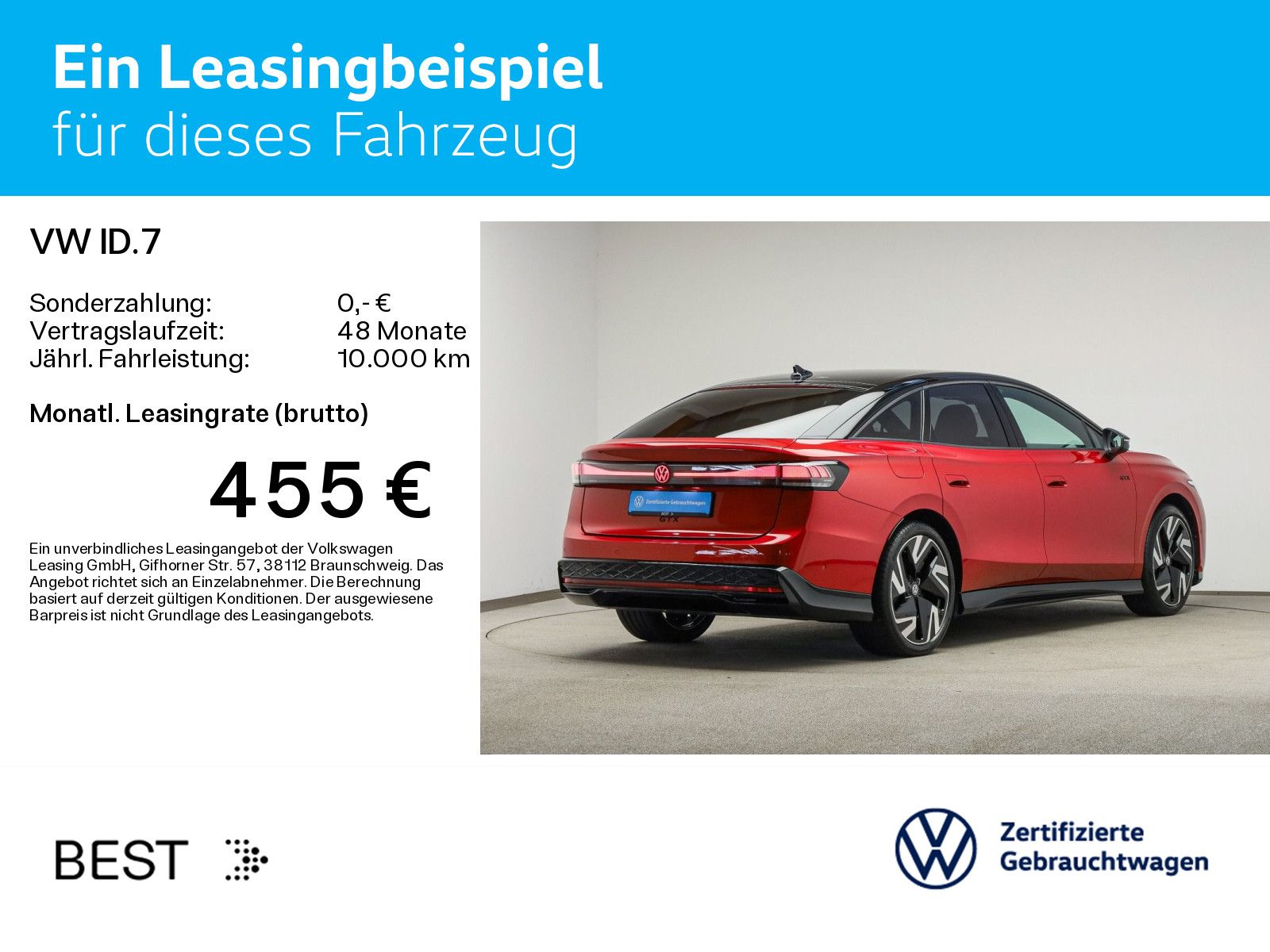 Volkswagen ID.7 GTX 4M WÄRMEPUMPE IQ.LIGHT AHK KAMERA PDC N foto 3