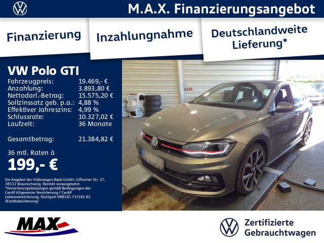Polo GTI 2.0 TSI DSG +LED+KAMERA+NAVI+KLIMA+PDC+