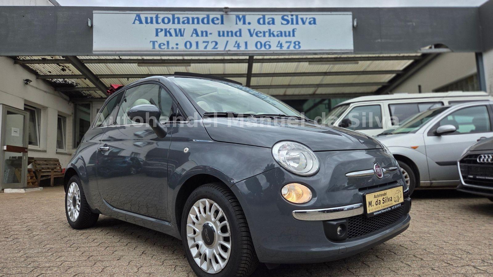 Fiat 500C Lounge *TÜV NEU*Klima*Alu*Teilleder*