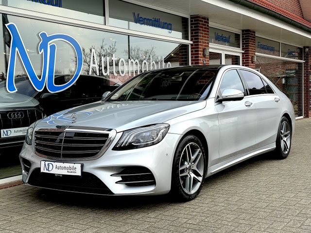 Mercedes-Benz S400d L AMG Chauffeur Nachtsicht Burmester Pano.