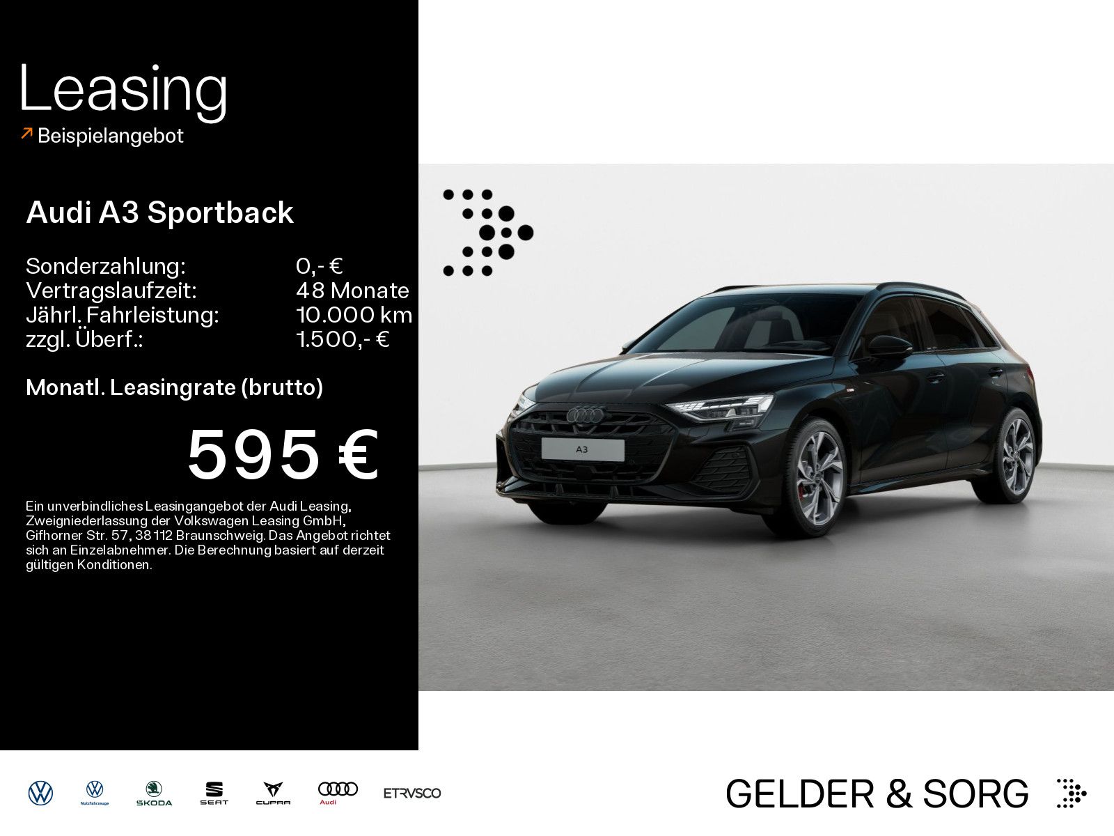 Audi A3 Sportback e-hybrid  S-line*HUD360°*ACC*Massag
