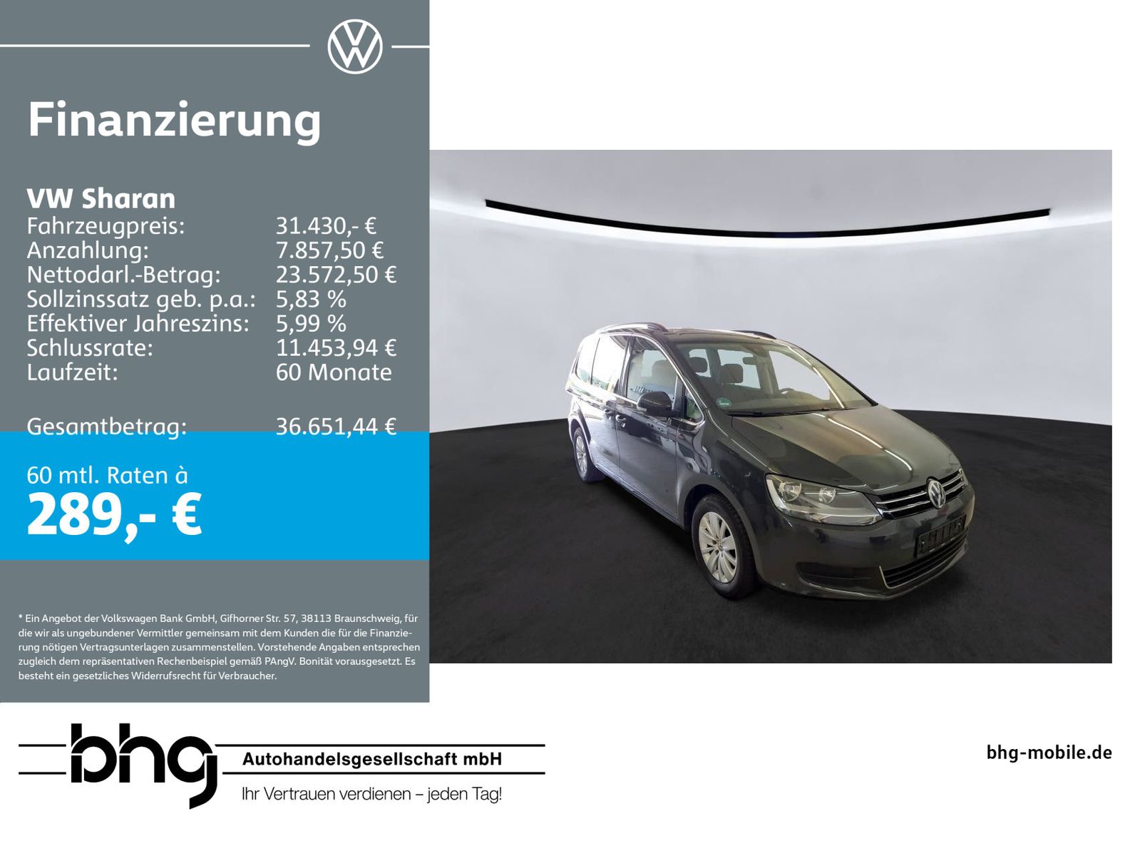 Volkswagen Sharan - Bild 1