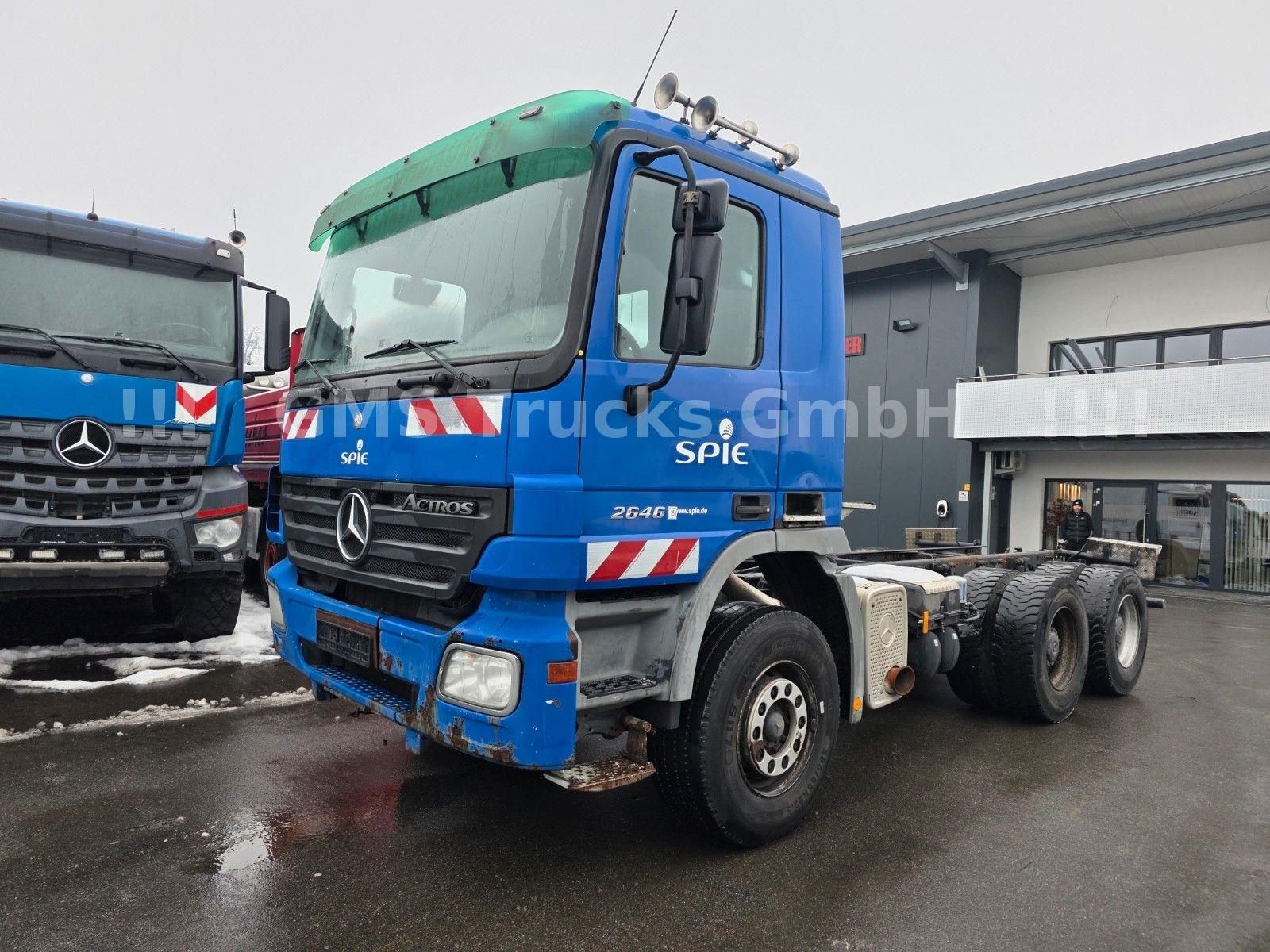 Mercedes-Benz Actros 2646 / 6X4 / German / WB 3300