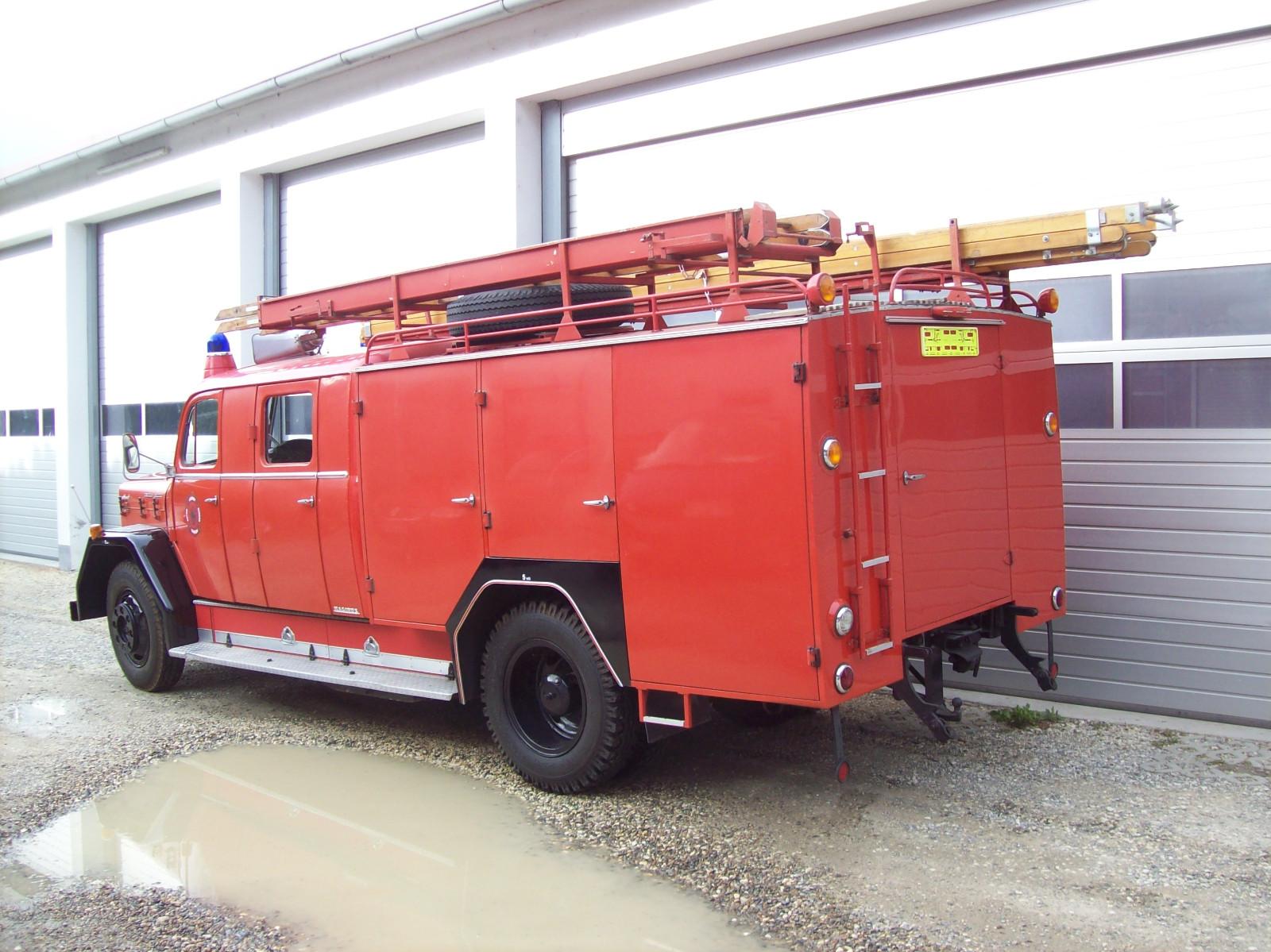 Magirus Deutz 150 D10 Eckhauber Feuerwehrfahrzeug LF 7,49 t.