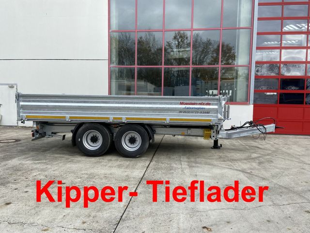 Möslein  14 t Tandemkipper Tieflader Breite Reifen-- Neu