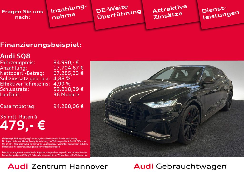 Audi SQ8 competition plus 4.0 TFSI quattro Luftf Matr
