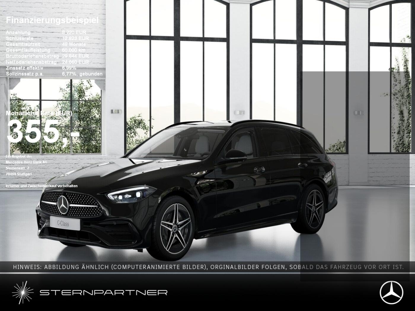Mercedes-Benz C 300 e T AMG+AHK+NIGHT+KAMAERA+CARPLAY+MBUX