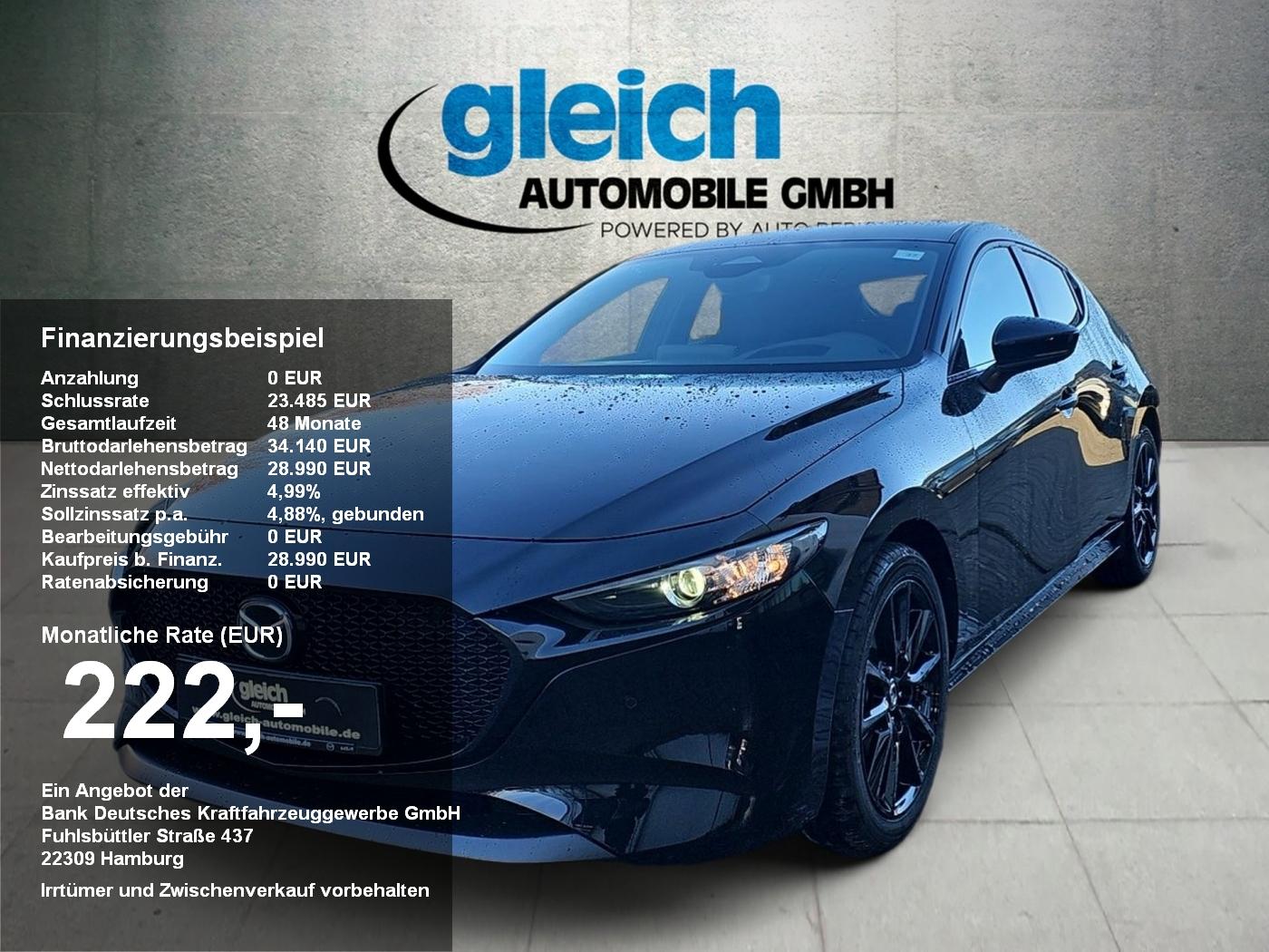 Mazda 3 SKYACTIV-X Homura ACC LED Navi PDC Kamera LM