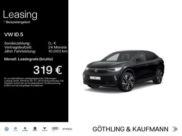 Volkswagen Leasingangebot: Volkswagen ID.5 GTX 4M*NAVI*WP*PANO*AHK*360*HUD*EasyOpen*Ke