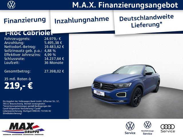 T-Roc Cabriolet 1.5 TSI DSG R-LINE EDITION BLUE 