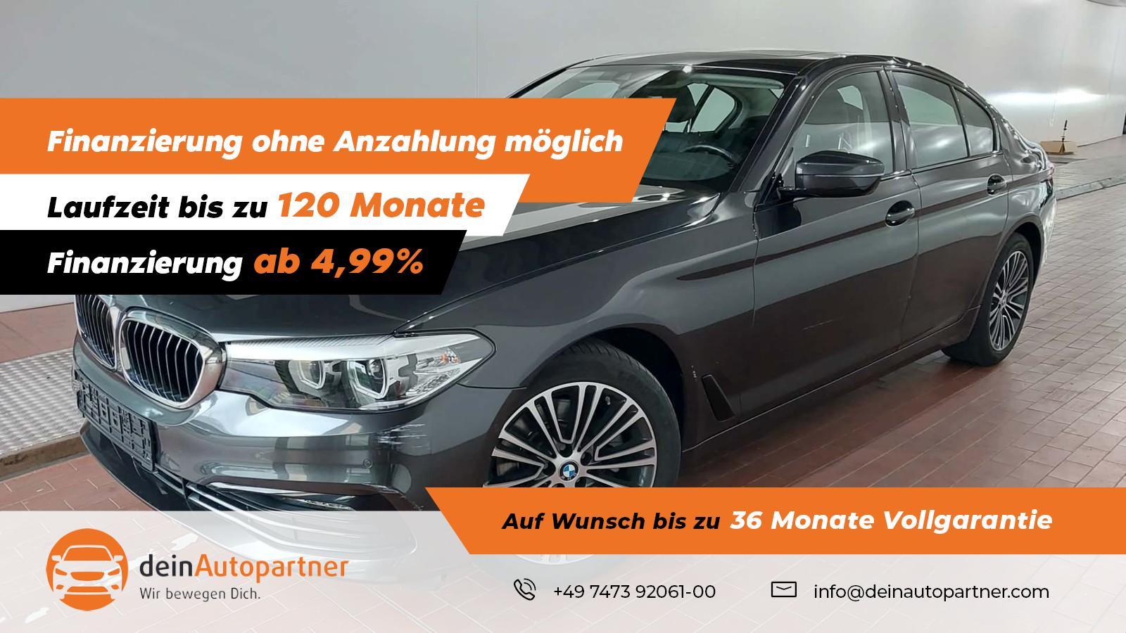 BMW 520 i Sport Line LED/LEDER/GSD/RFK/ACC/VIRTUAL C