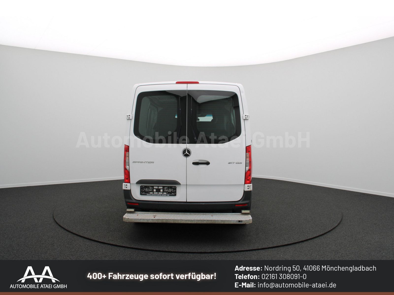 Fahrzeugabbildung Mercedes-Benz Sprinter 317 kompakt *2x Schiebetür* LED 6859