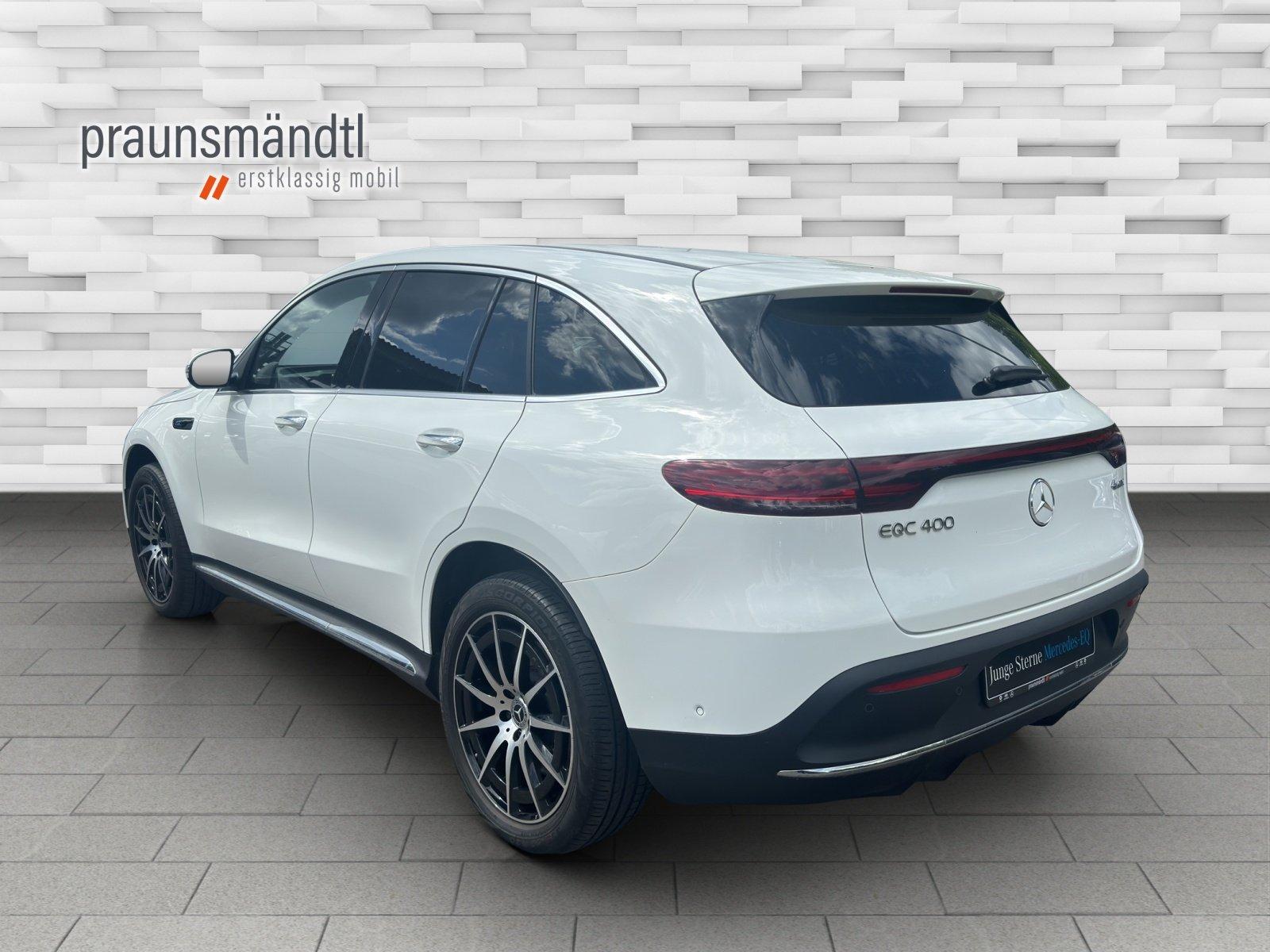 Mercedes-Benz EQC 400 4M. AMG+SHD+AHK+360°+Mem.+Distr.+20"+LED