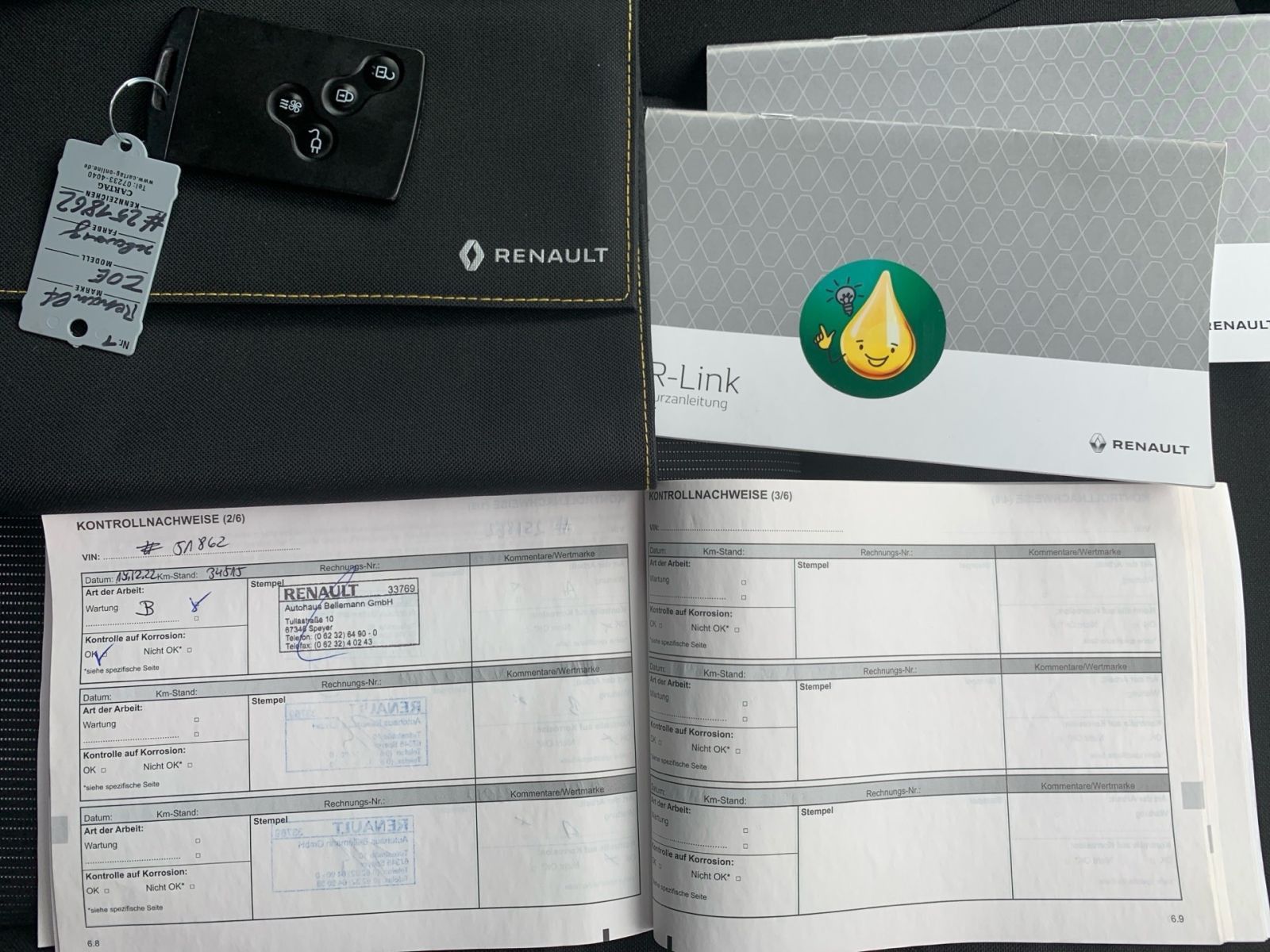 Fahrzeugabbildung Renault Zoe Life  LIMITED 41 kWh 1Hand