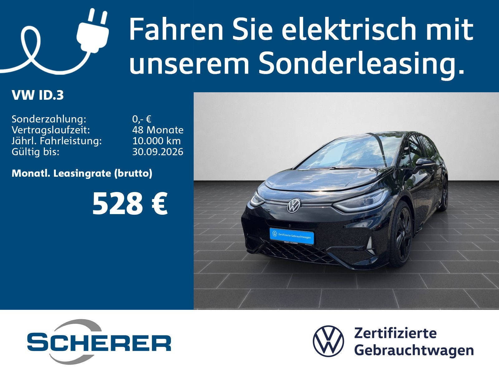 VW ID.3 GTX 79 kWh Wärmep+HuD+Pano+H&amp;K+ACC+DCC+LED+