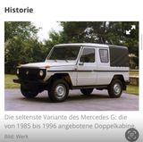 Mercedes-Benz G 300 - 1 von 18 !!! - Mercedes-Benz G 300: Geländewagen